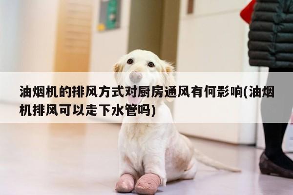 油烟机的排风方式对厨房通风有何影响(油烟机排风可以走下水管吗)